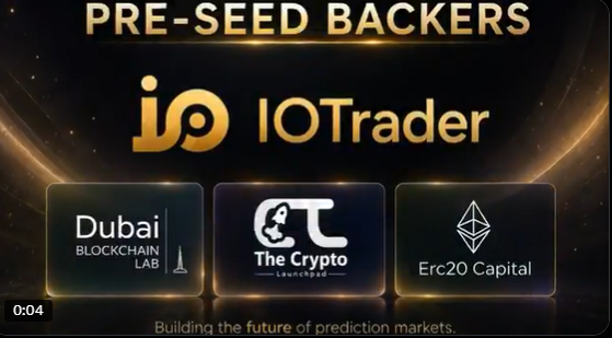 IOTrader Secures Strategic Pre-Seed Backing from Dubai Blockchain Lab, TheCryptoLaunchpad, and ERC20 Capital